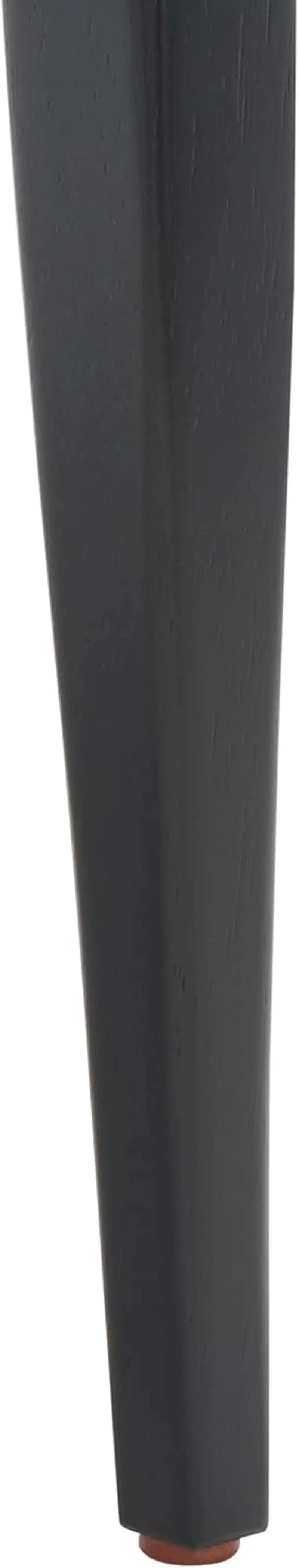 Galway Coastal Dining Chair Black Frame Cane Seat Cushion from PriceLows™