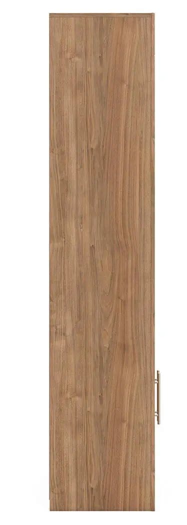 Dovander Display Cabinet | 28.58 x 15.31 x 72.24 in | Walnut Wood & Mdf | Brown