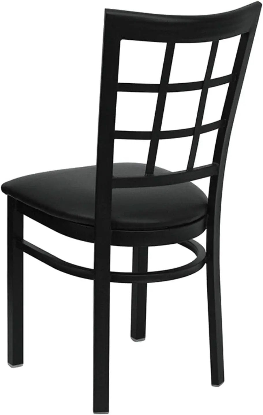 Hercules Series Window Back Restaurant Chair Black from PriceLows™