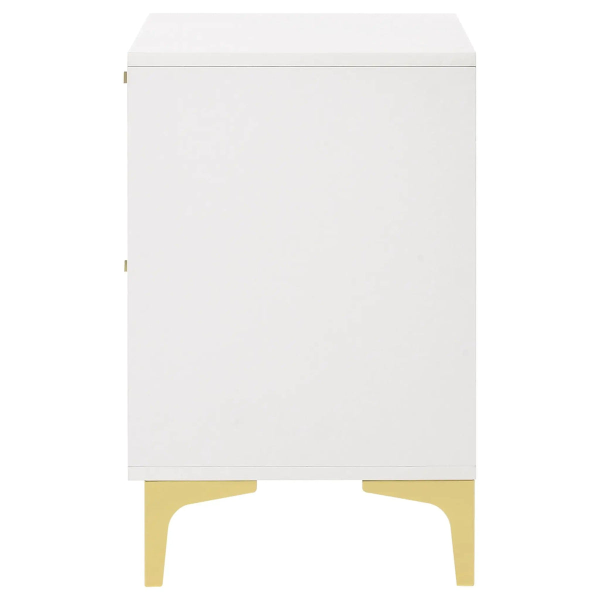 Kendall 2-drawer Nightstand | 21.75 x 15.75 x 24.75 in | 2-Drawer | White