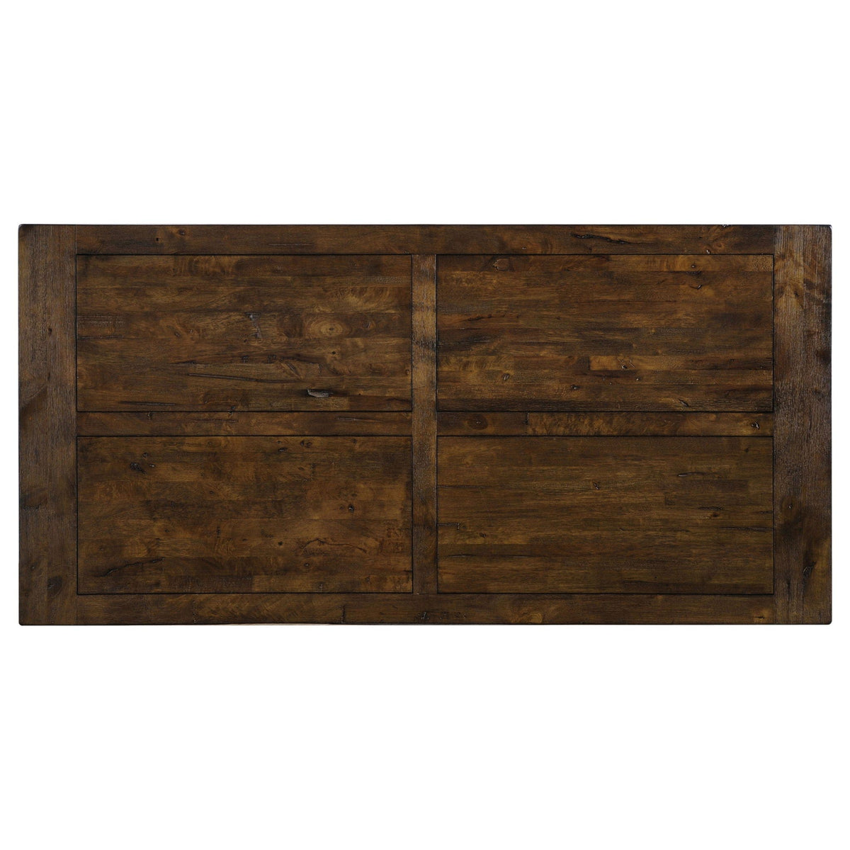 Coleman 9-piece Rectangular Dining Set Rustic Golden | 9-Piece Set | Dining Room Furniture | Brown
