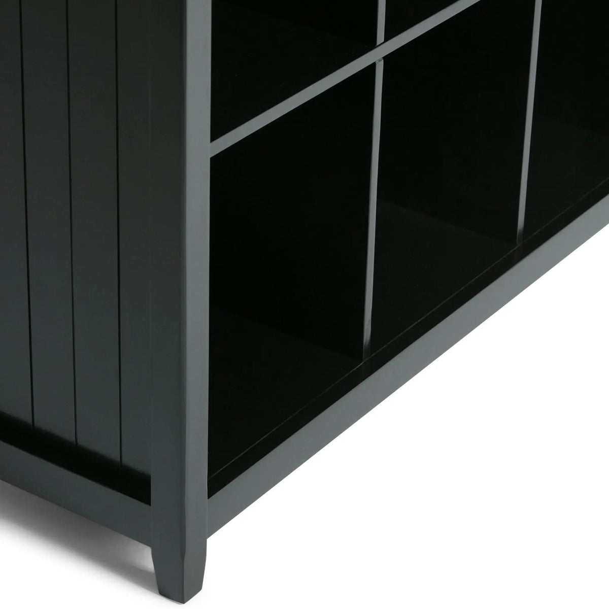 Acadian Cube Storage | Handcrafted Solid Wood | Twelve Large Cubbies | 57 Inch Width