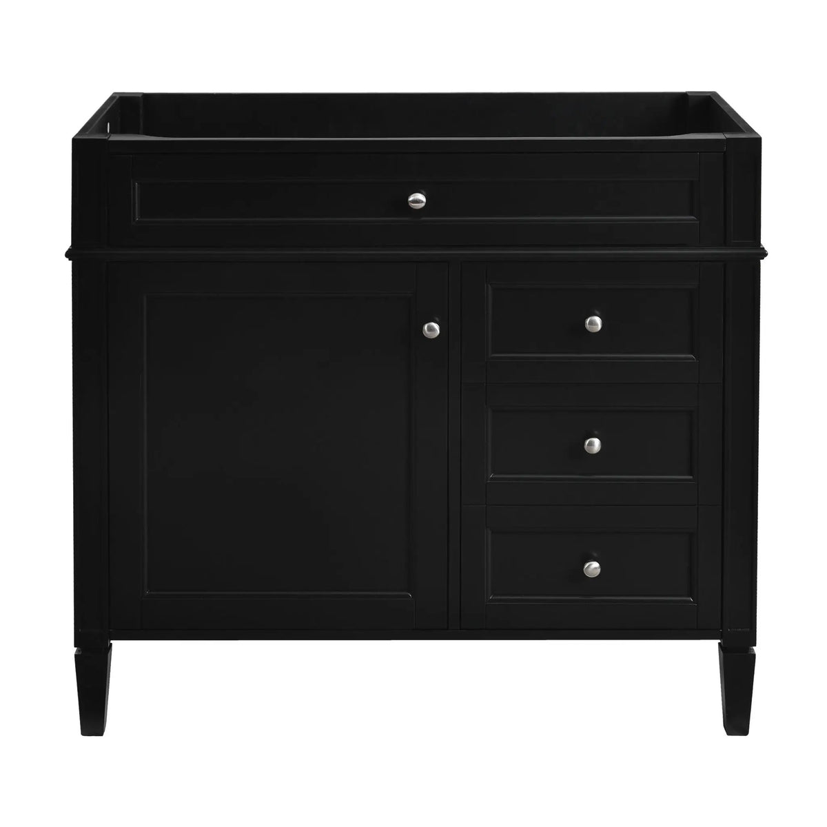 Bathroom Vanity | 3 Drawers | Blue Finish | Tip Out