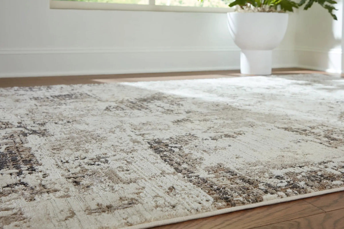 Barricland Area Rug | 120 x 156 Inch | Abstract Design | Multicolored Palette
