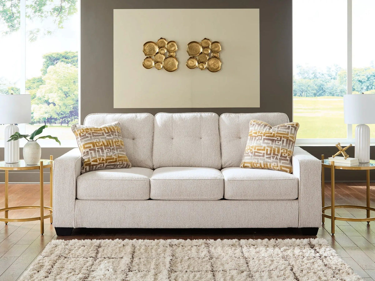 Sofa | Track Arms | Transitional Design | Neutral Fabric