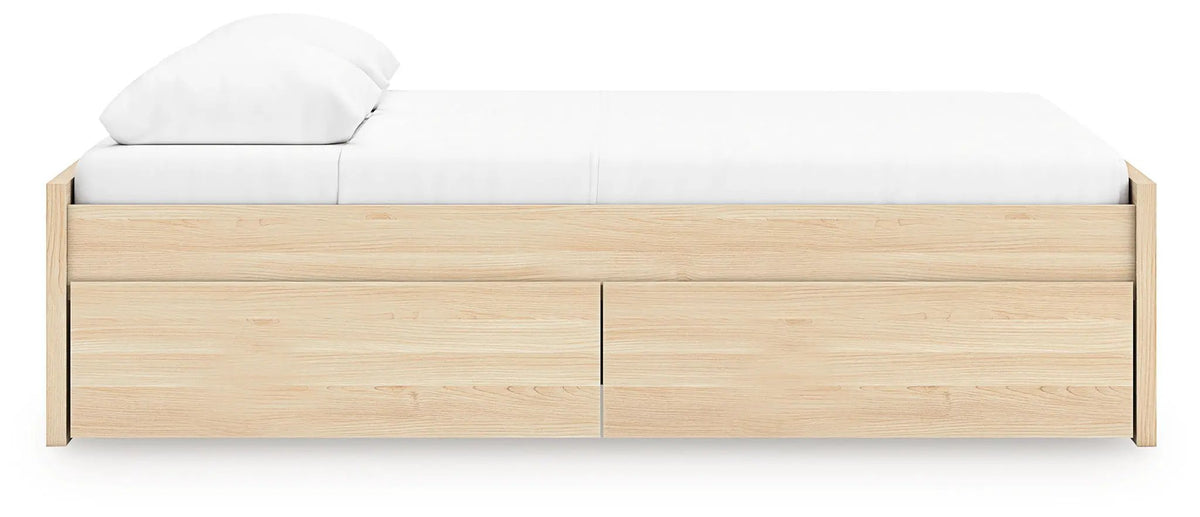 Platform Bed | Four Storage Drawers | Clean Minimal Design