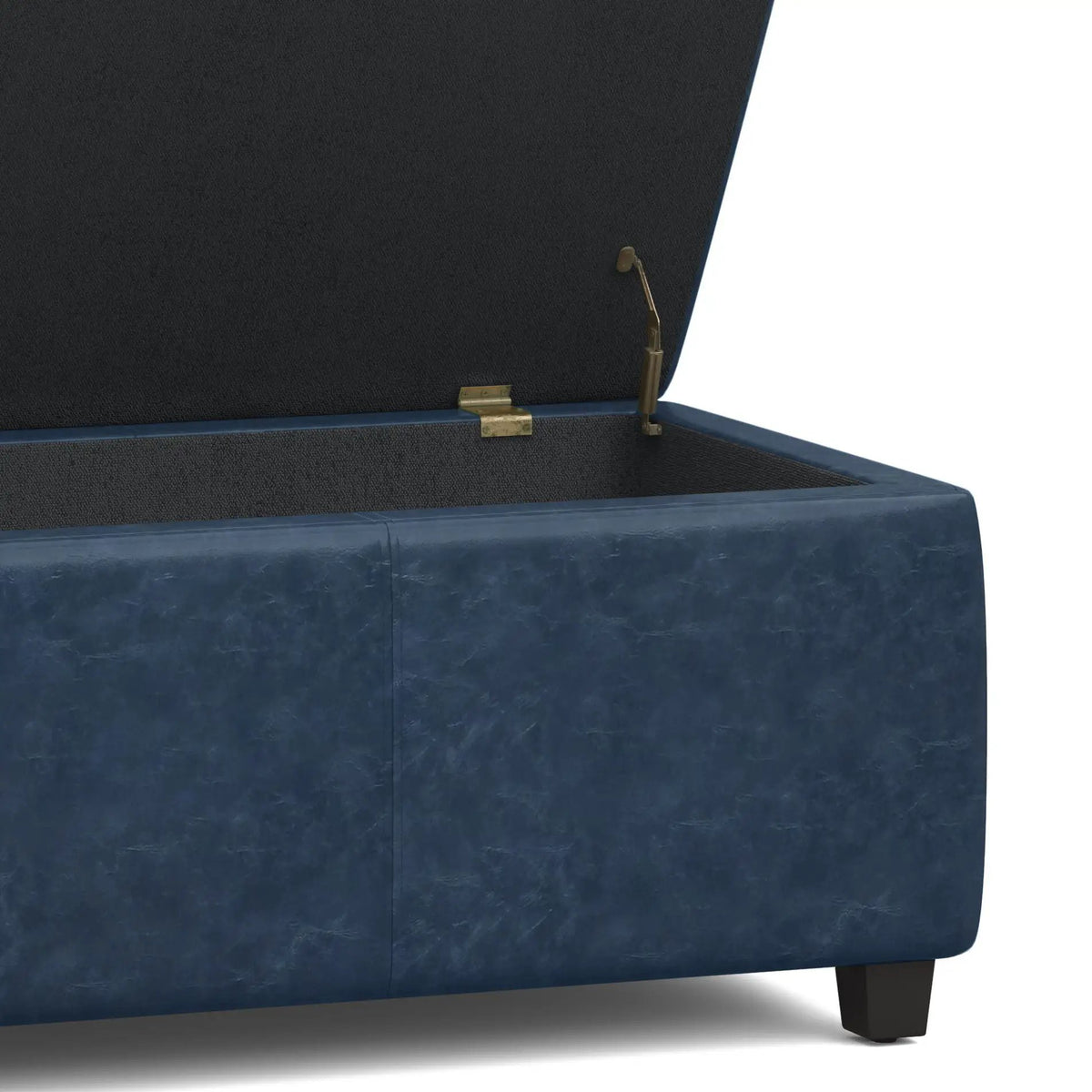 Storage Ottoman Bench | Solid Wood Frame | High Density Foam