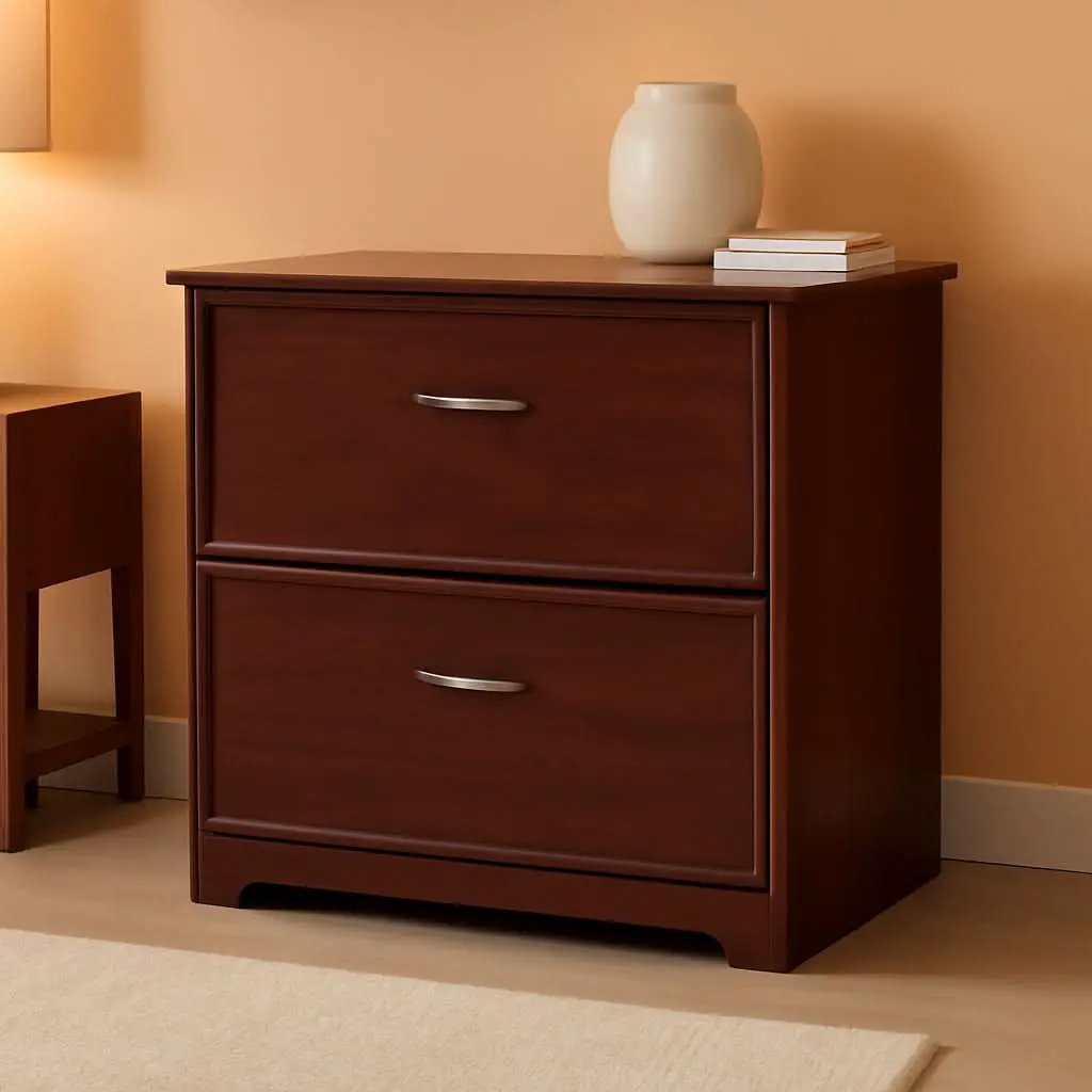 Cabot 2 Drawer Lateral File Cabinet Harvest Cherry from PriceLows™