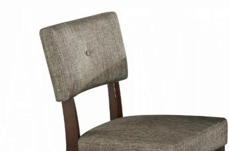 Drake Side Chairs | Set Of 2 | Gray | Padded Seat And Back