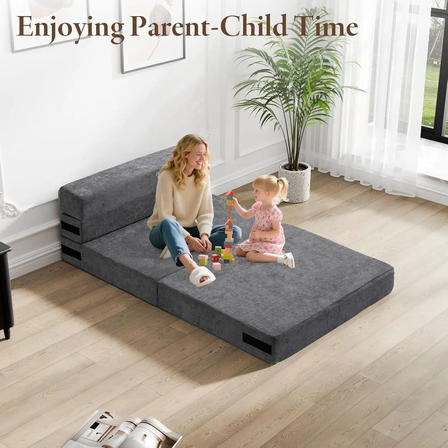 Twin Memory Foam Convertible Sofa Bed PremiumEdition from PriceLows™