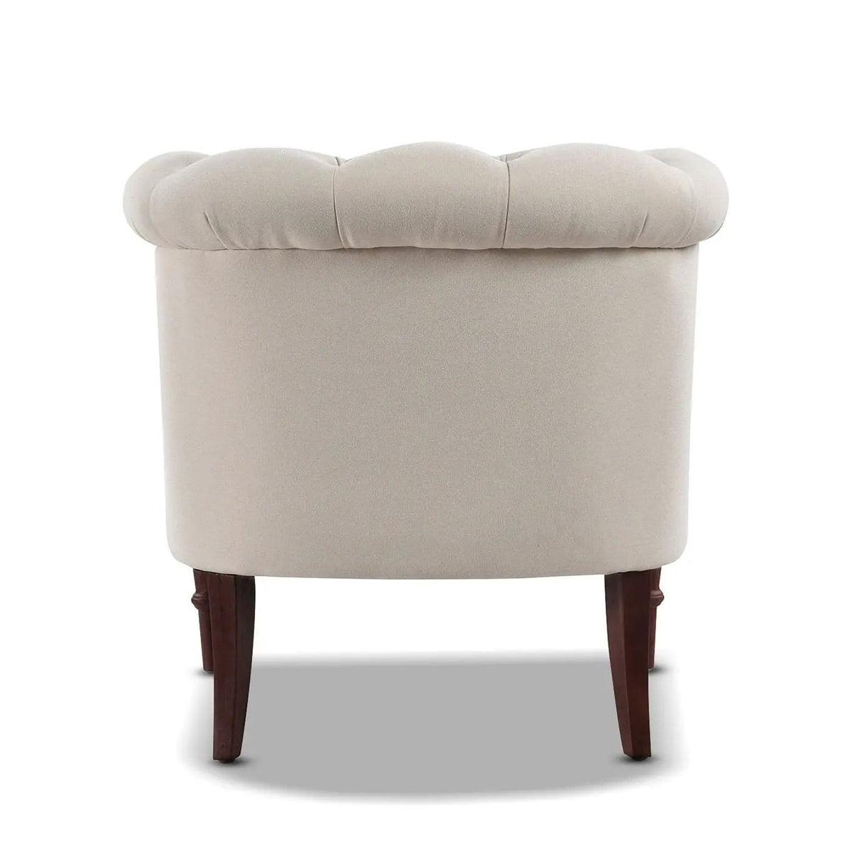 Katherine Tufted Accent Chair | 3 Pieces | Fabric & Plywood | Living Room