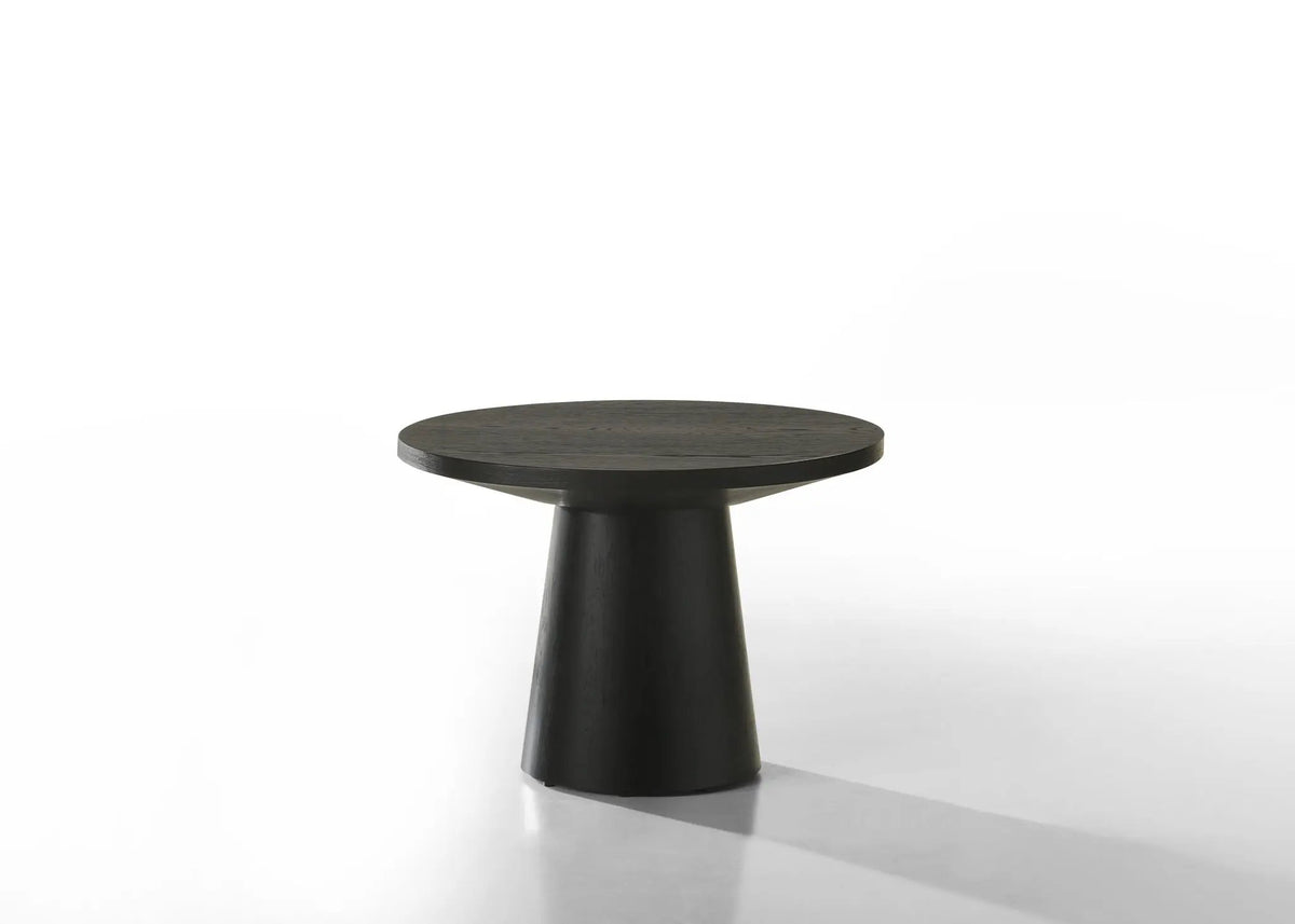 Jasper Round End Table | 22 Inch Diameter | 15 Inch Height | Contemporary Aesthetic