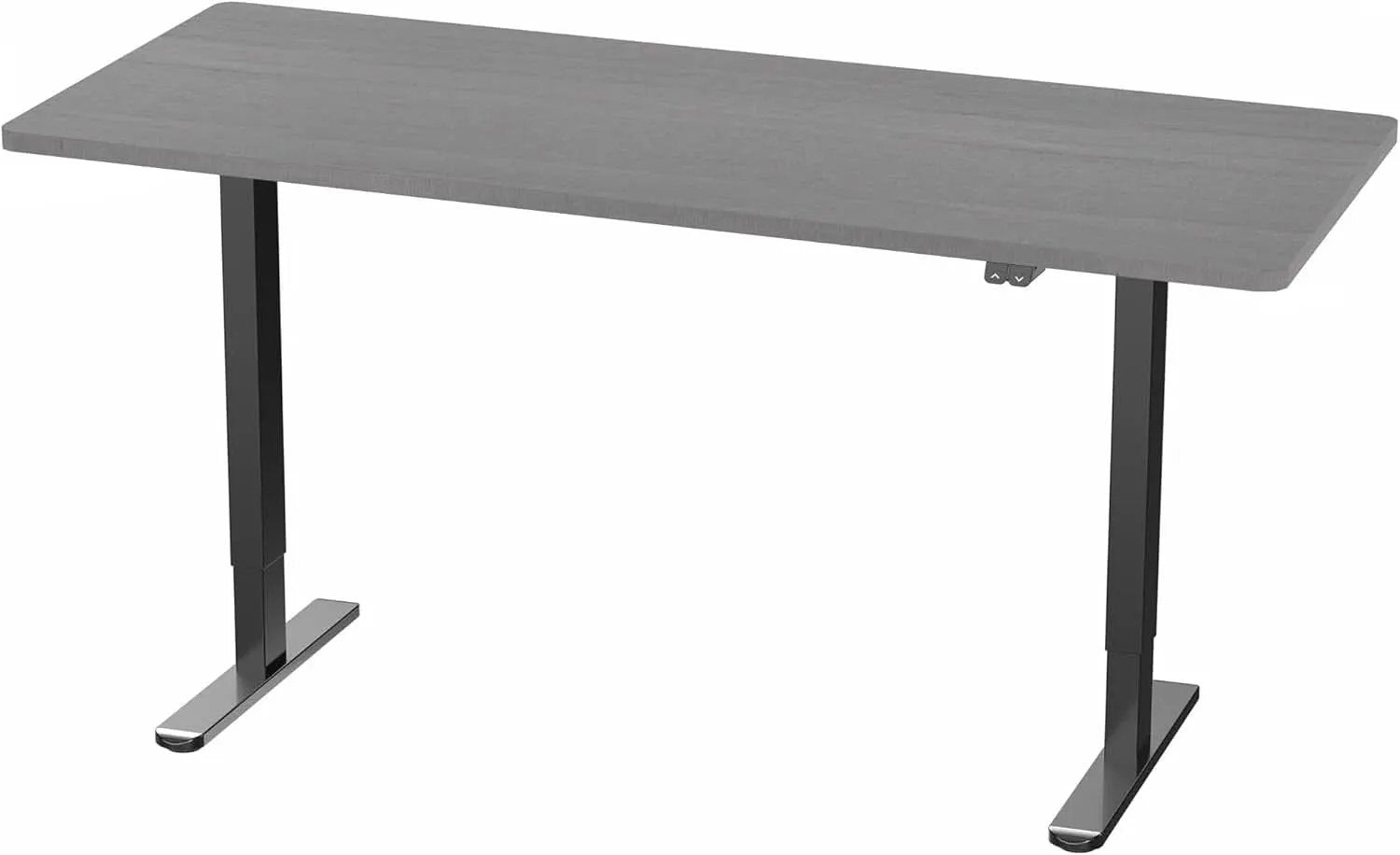 60 Inch Gray Electric Height Adjustable Standing Desk from PriceLows™