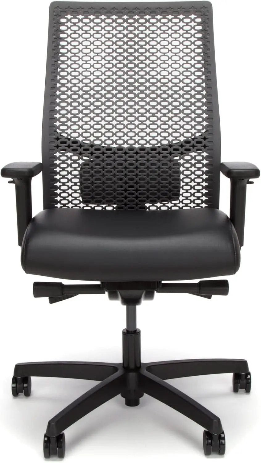 Ignition Two Point Zero Ergonomic Office Chair Adjustable Lumbar Support Black from PriceLows™