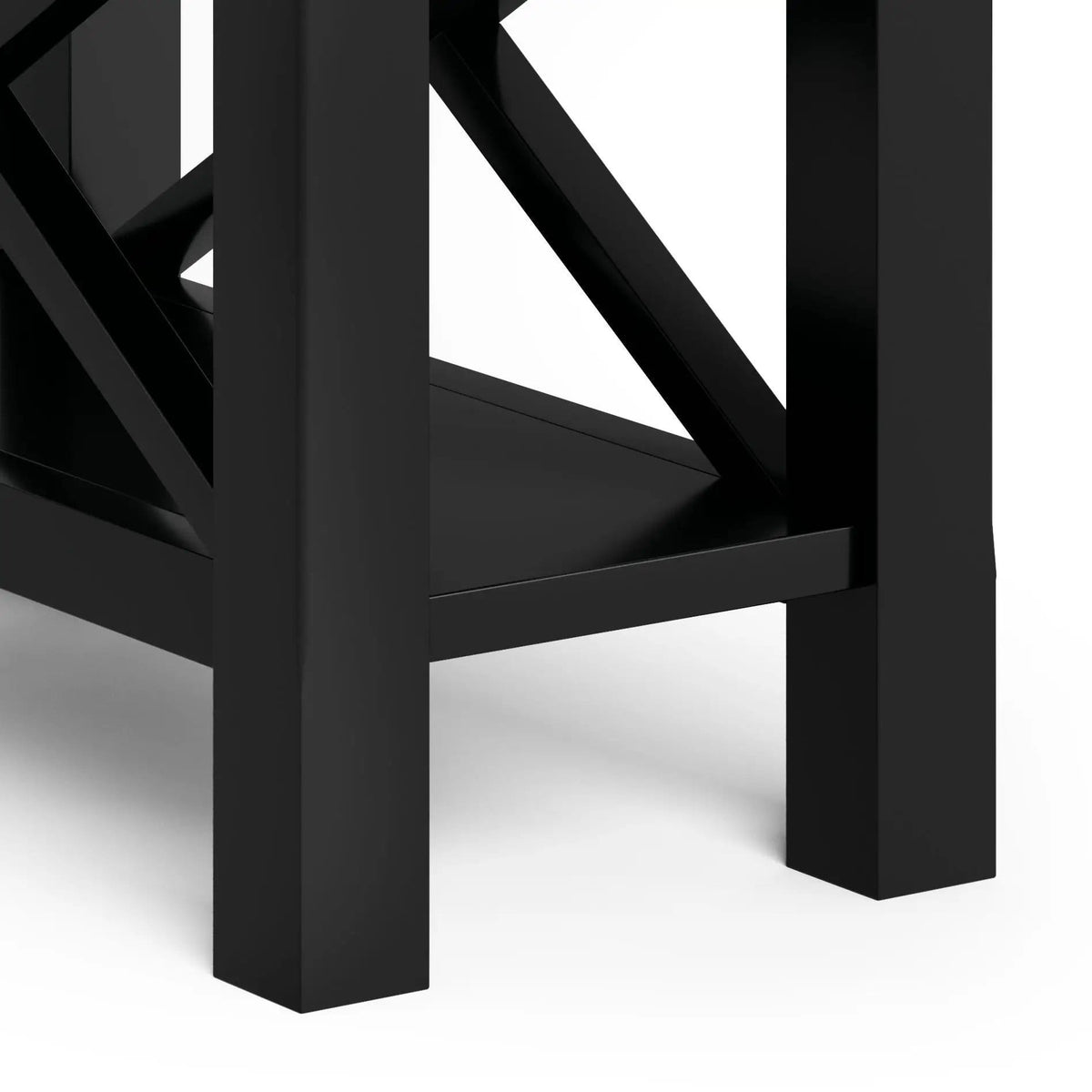 Kitchener Handcrafted Table | 6 Pieces | Solid Wood & Metal | Living Room