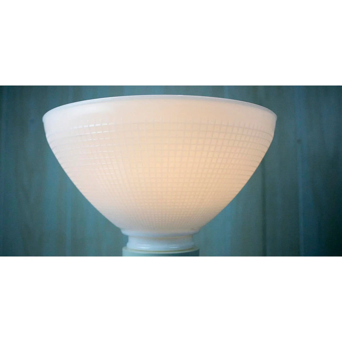 Ies Glass Lamp Shade | 6 Inch Diameter | Milky White | Stiffel Compatible