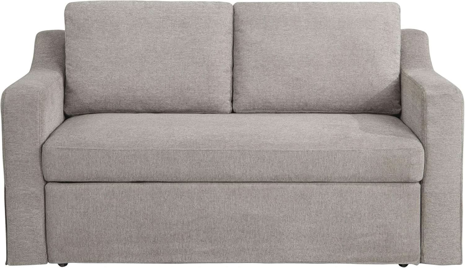 Full Size Slipcovered Convertible Sleeper Sofa Comfortably from PriceLows™