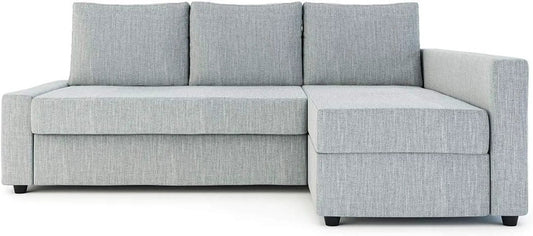 Friheten Slipcover For Ikea Friheten Sofa Bed With Chaise Light Grey from PriceLows™