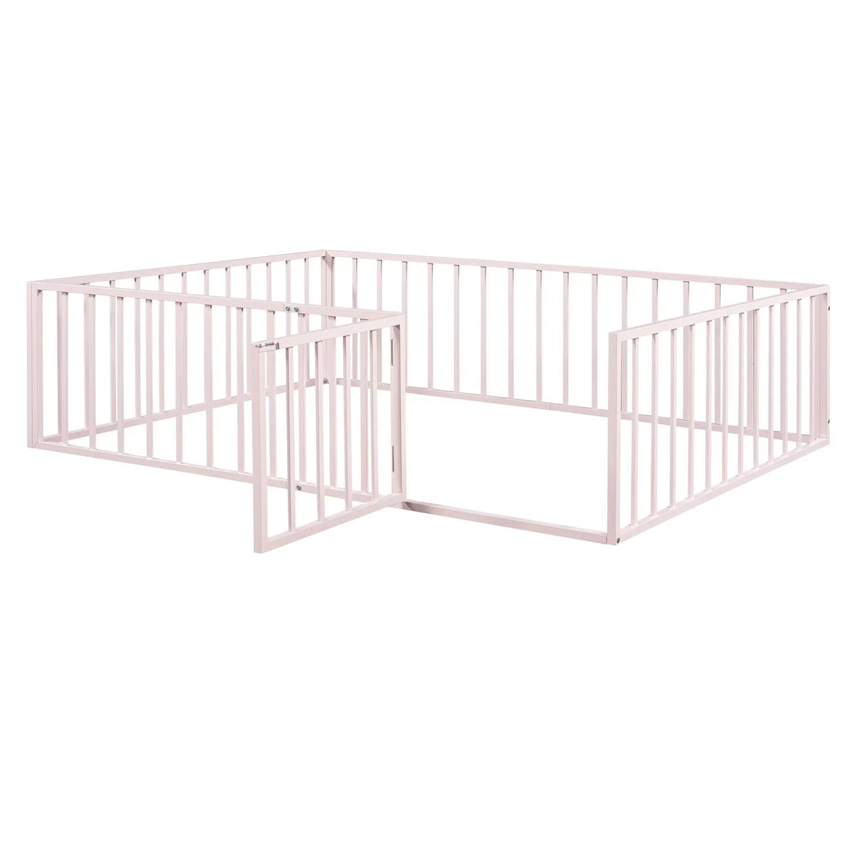 Metal Floor Bed Frame | Raised Fence Gate | Low Platform Design