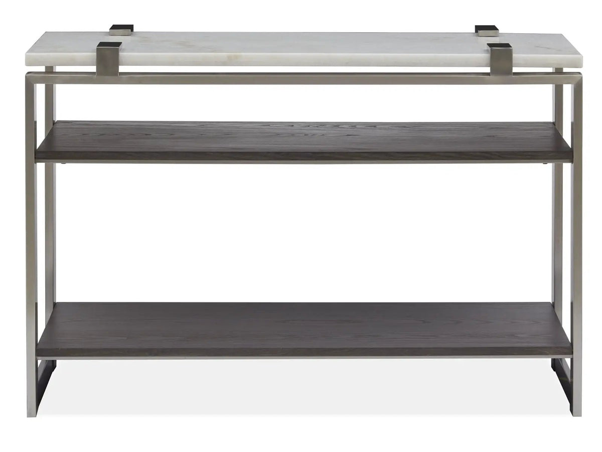 Paradox Rectangular End Table | 26 Inch Length | Modern Lifestyle Design | 24 Inch Height