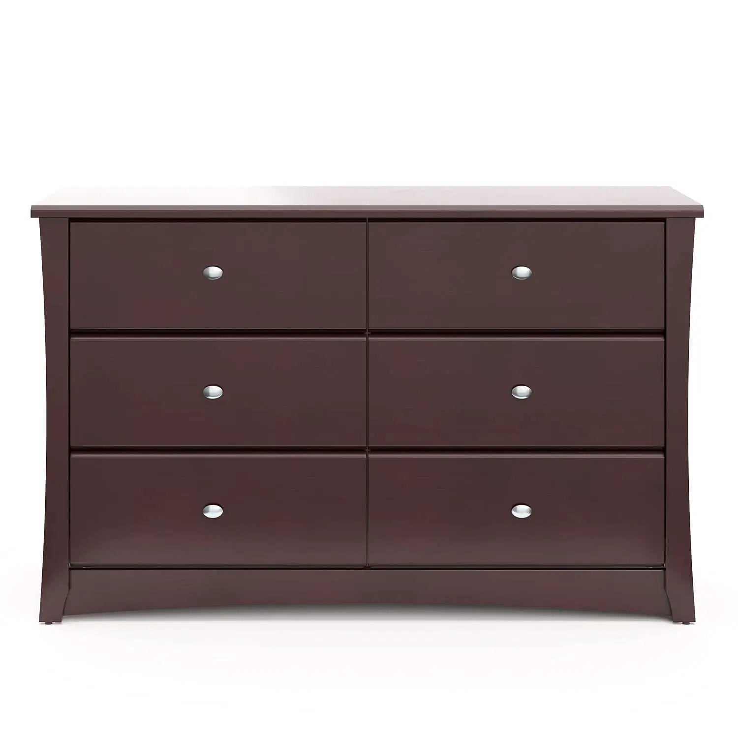 Crescent 6 Drawer Dresser Espresso GREENGUARD Gold from PriceLows™