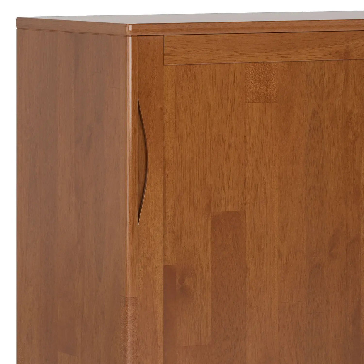 Harper Storage Cabinet | Medium Handcrafted Rubberwood | NC Lacquer Finish | Multipurpose Storage