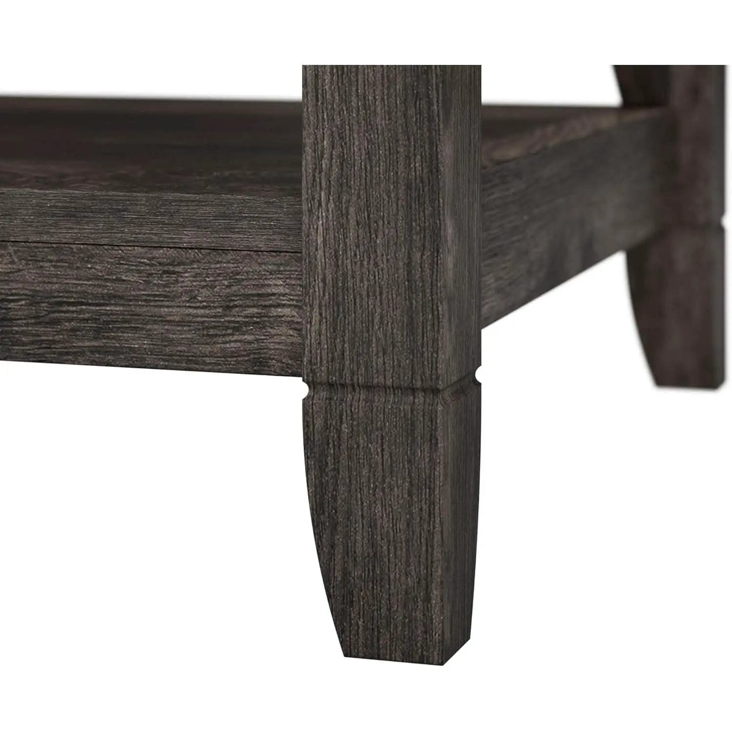 Bush Furniture Tall 5 Shelf Bookcase Dark Gray Hickory from PriceLows™