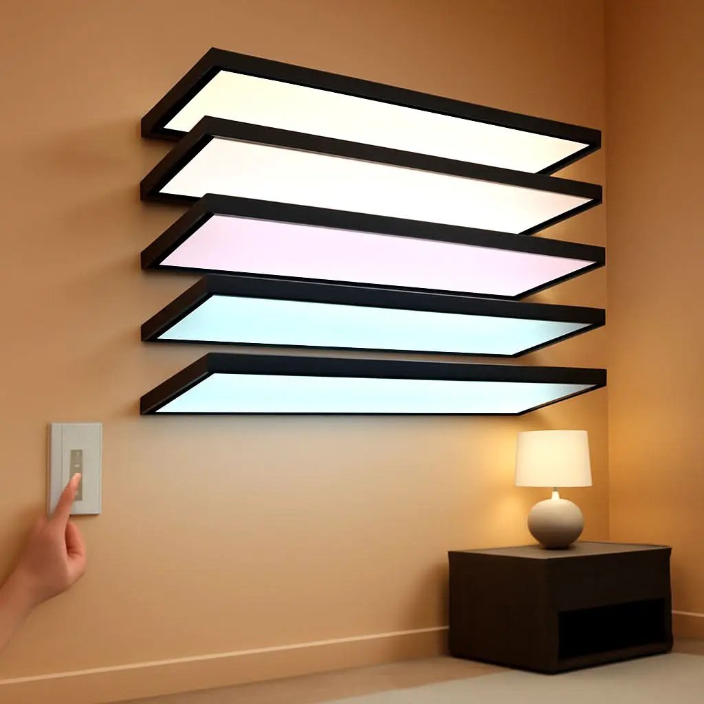 1x4 LED Ceiling Light 5500LM Dimmable 3000K 4000K 5000K from PriceLows™