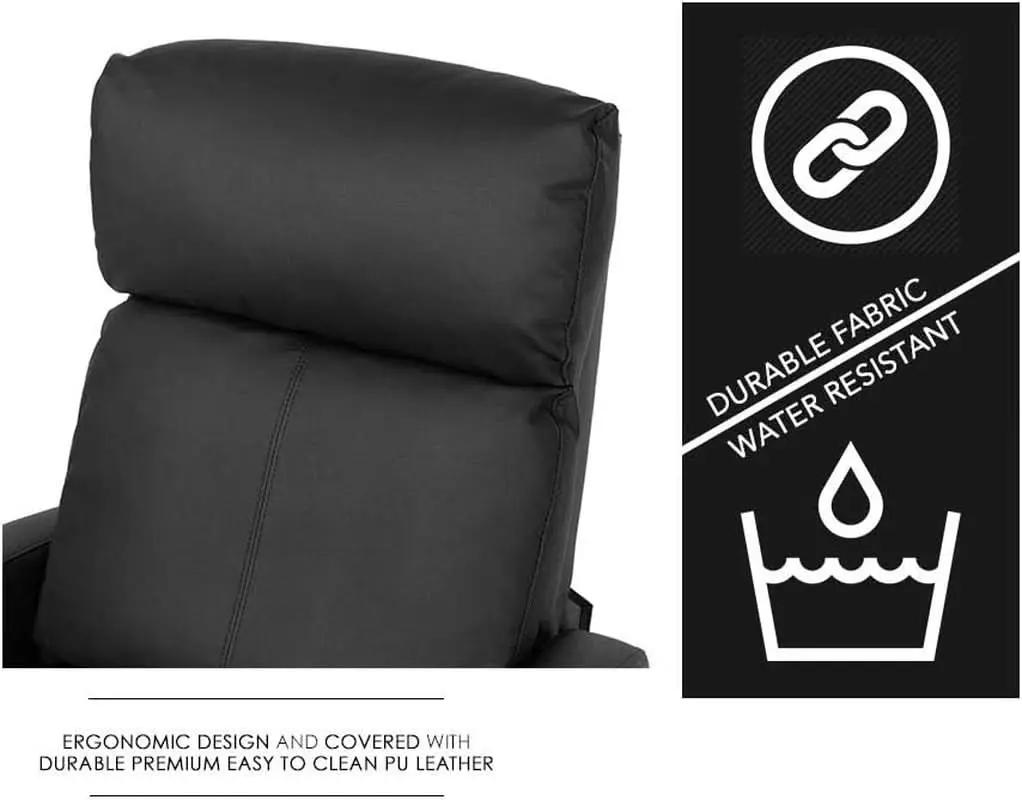 Brown Recliner Chair With Lumbar Support And Plush Comfort from PriceLows™