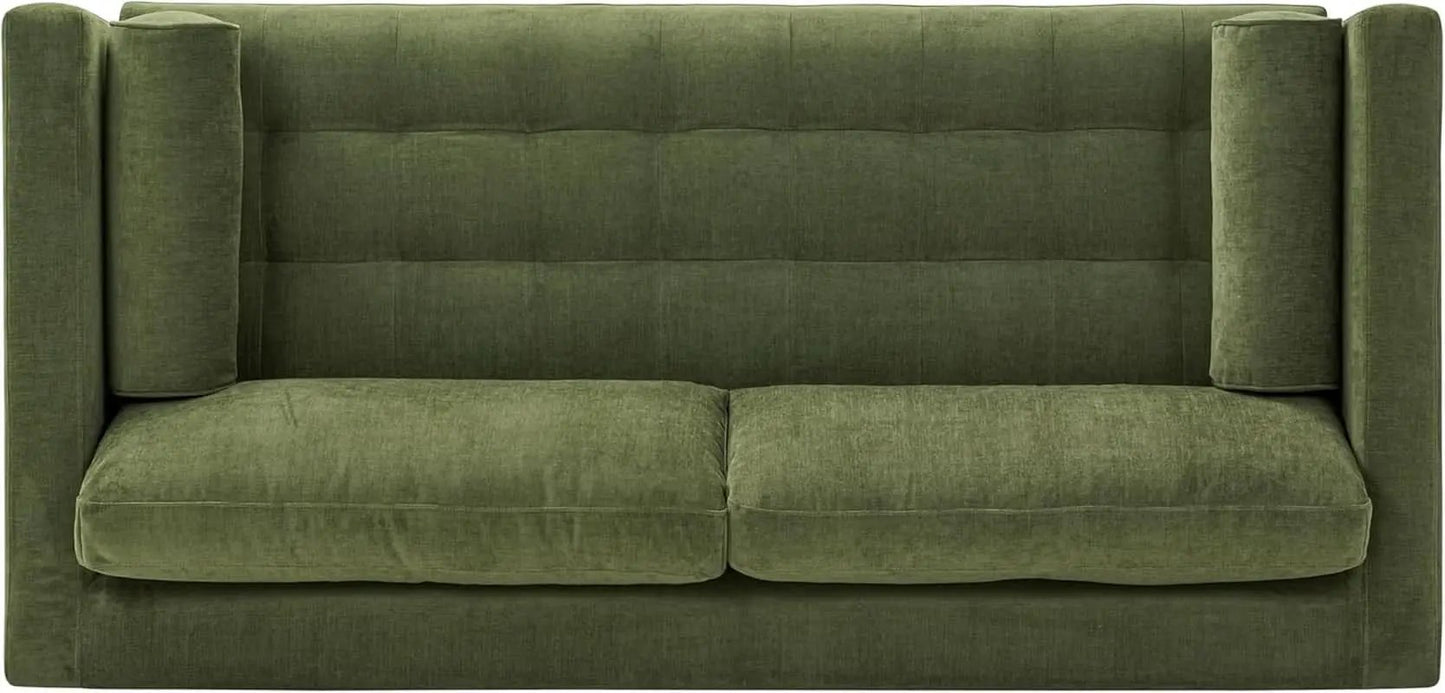 EightyTwoInches Pull Out Sofa Bed With Hidden Mattress from PriceLows™