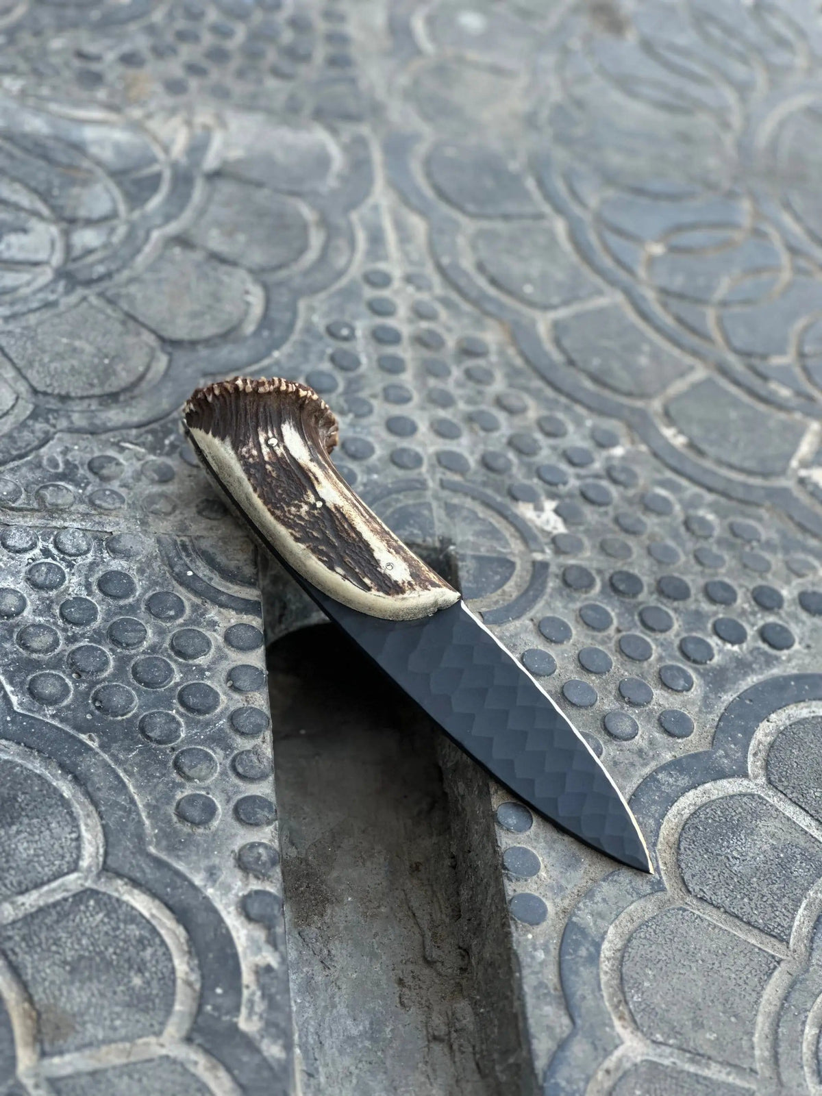 Hand forged steel hunting knife | Steel | Hunting & Survival Knife | Home