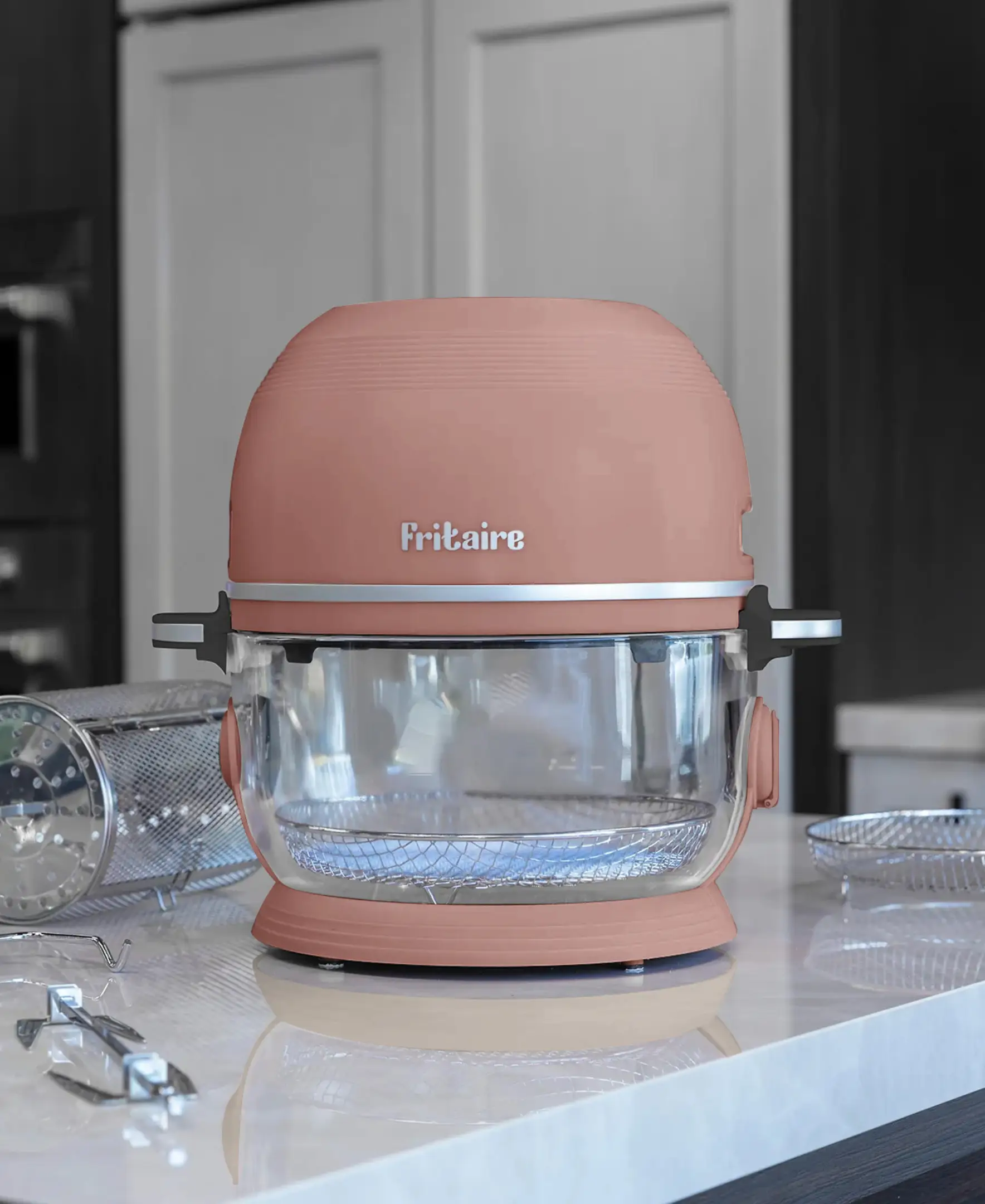 Self-Cleaning Air Fryer™ & Non-Toxic Air Fryer™ - Mauve Rose from PriceLows™