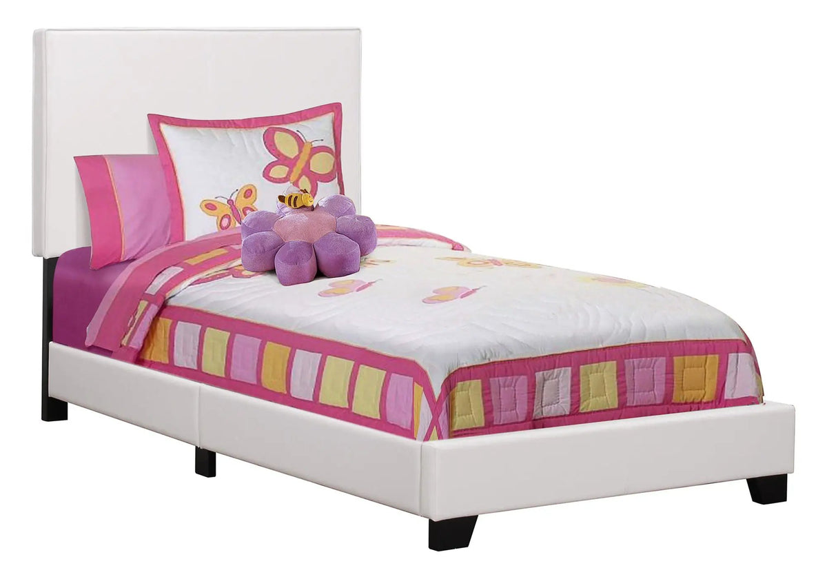 Upholstered Storage Bed | Transitional Style | Low Profile Platform Frame | 45.75 Inch Height