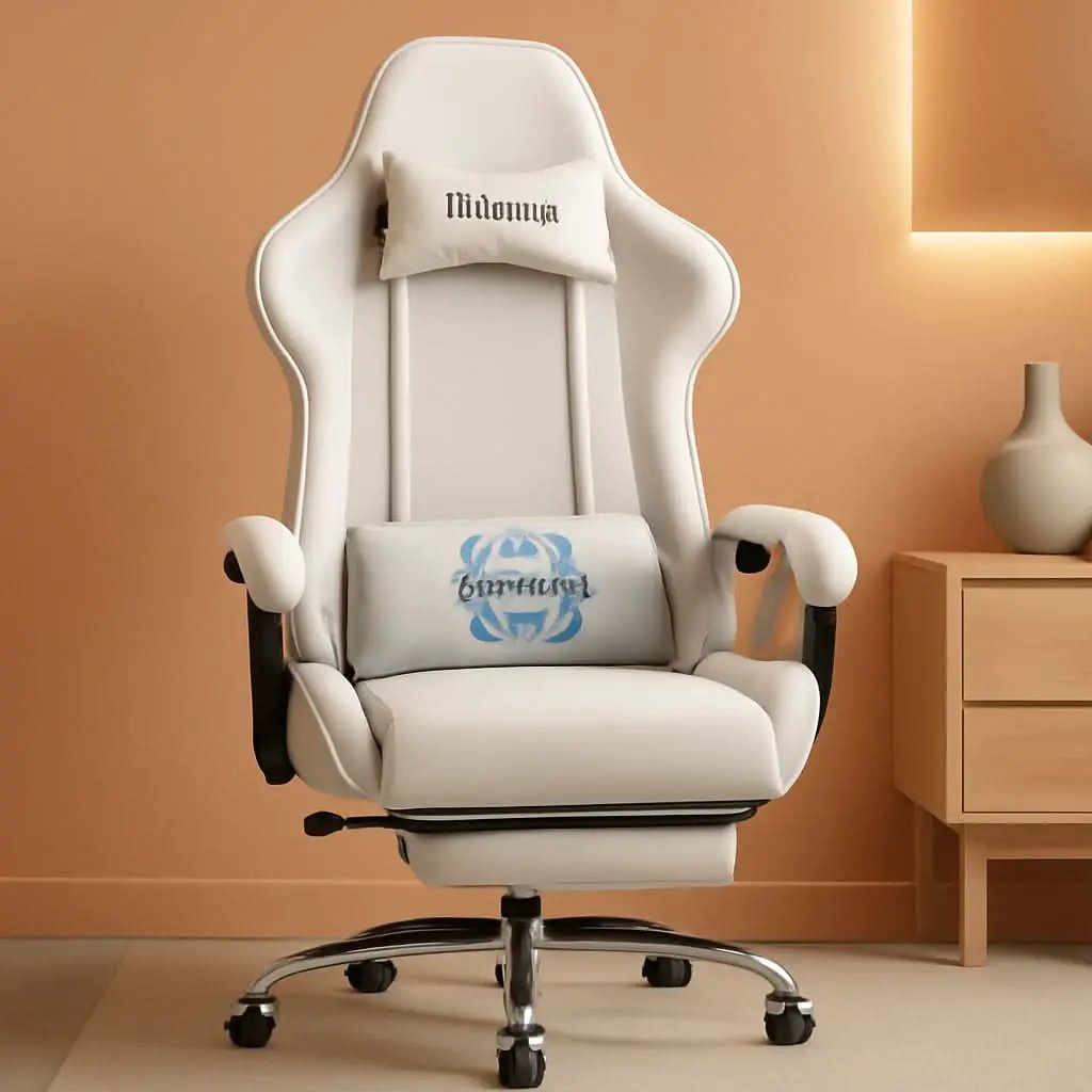 Ergonomic Gaming Chair With Footrest And Lumbar Support from PriceLows™