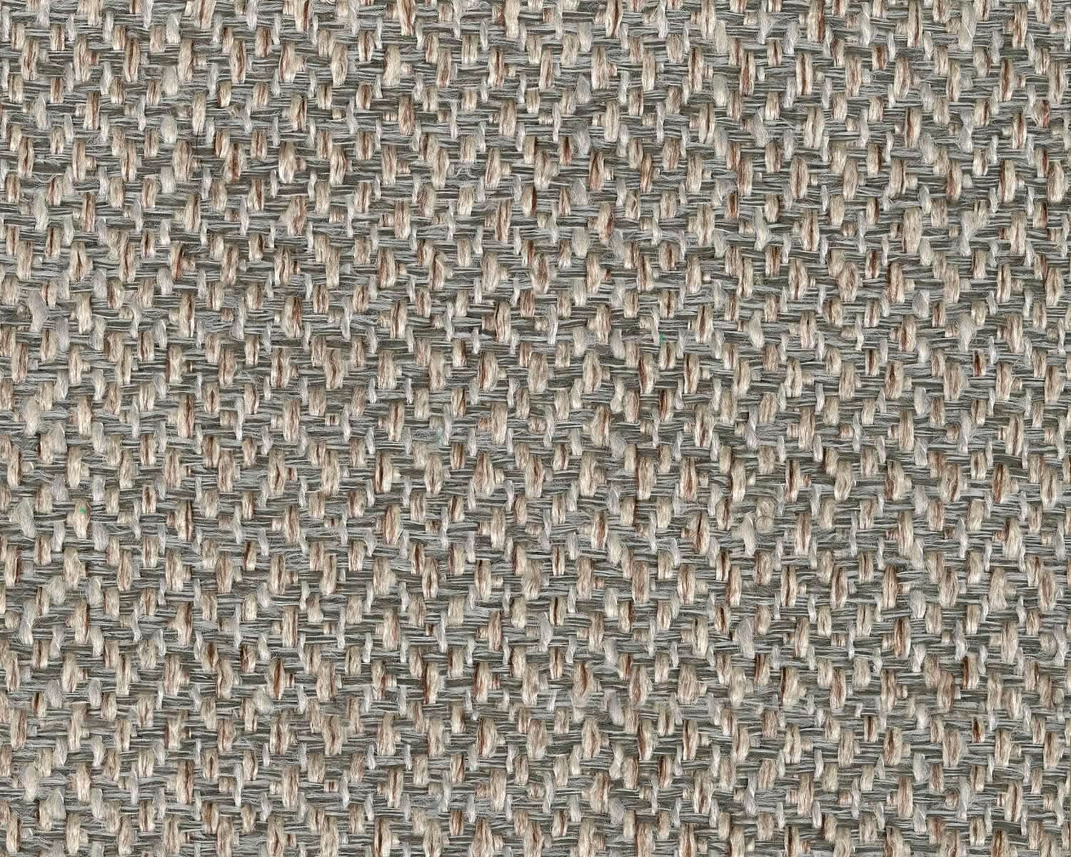 Rectangular Upholstered Ottoman Light Brown Bun Legs from PriceLows™