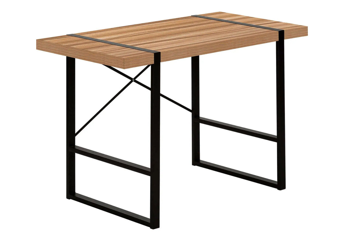 Computer Desk For Home Office | 49 Inch Width | Thick-Panel Desktop | Sturdy Metal Legs