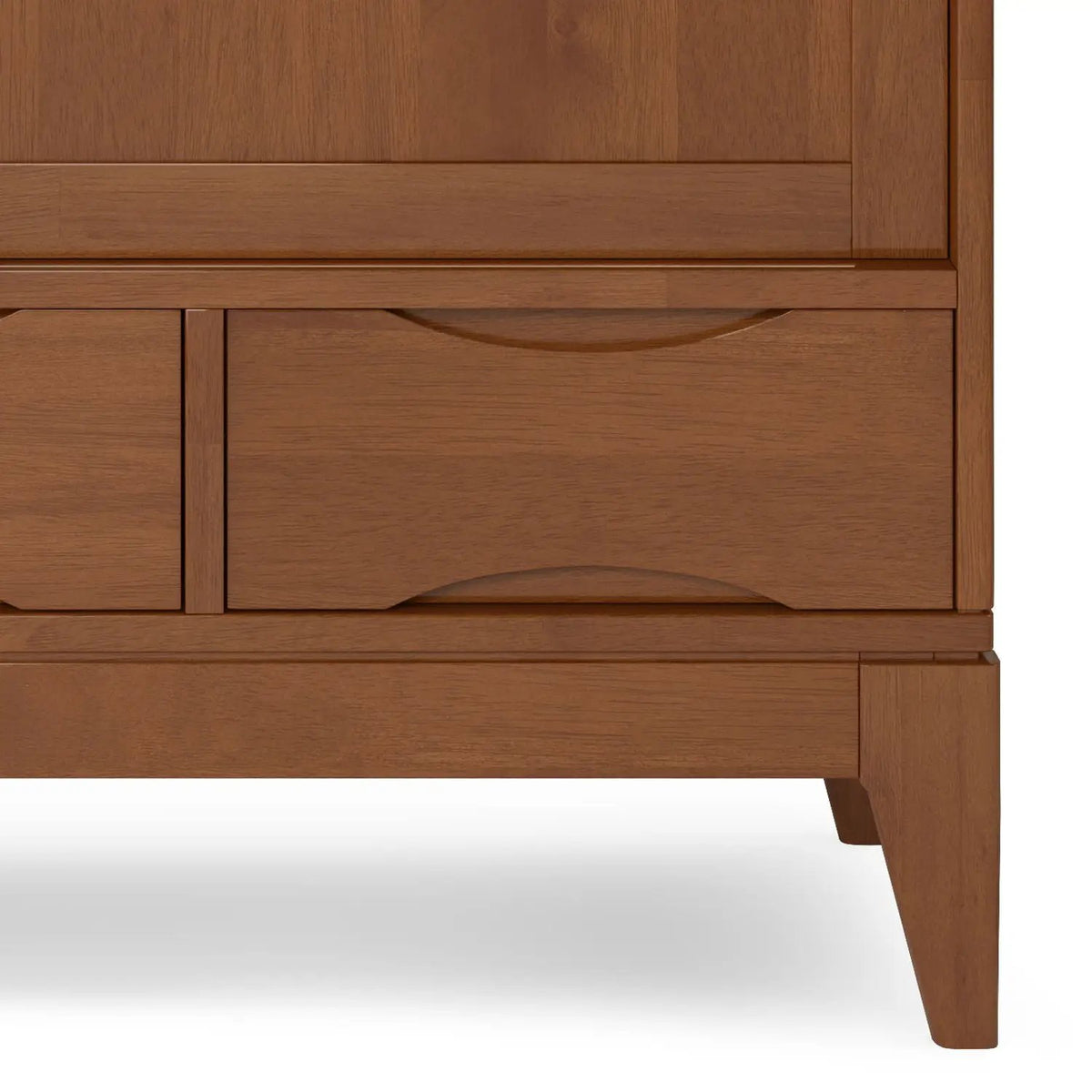 Harper Storage Cabinet | Medium Handcrafted Rubberwood | NC Lacquer Finish | Multipurpose Storage
