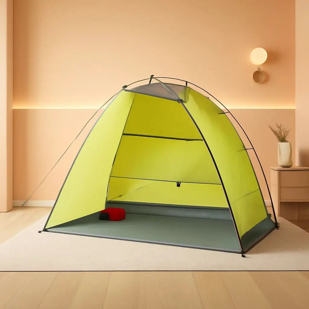 8-Foot SPF 50 Canopy Umbrella For Camping And Beach Use from PriceLows™