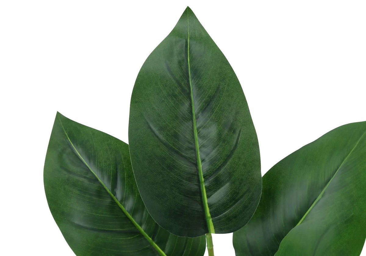 17 Inch Artificial Aureum Plant | Real Touch Leaves | Indoor Faux Plant | Potted