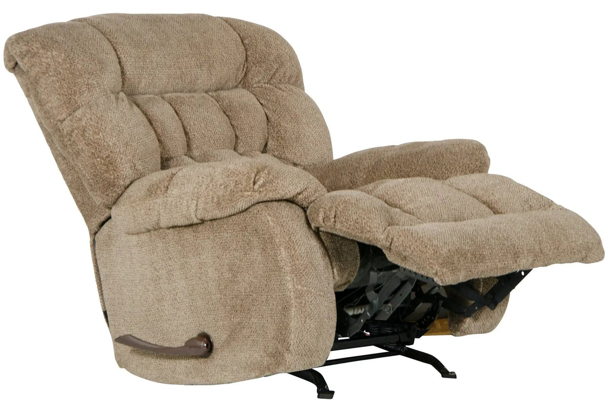 Daly Chaise Rocker Recliner Rocker Chair | 4 Pieces | Polyester & Fabric | Living Room