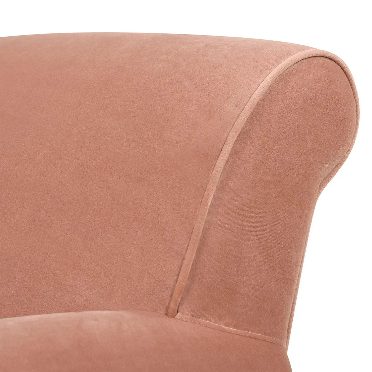 Alana Lawson Accent Arm Chair | Casters | Kiln-Dried Solid Wood Frame | Artisan Crafted
