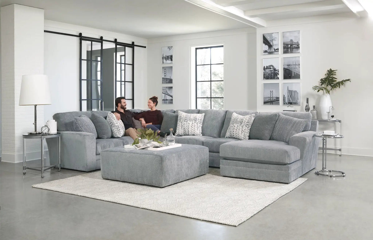 Glacier Cocktail Ottoman | 2 Pieces | Living Room Furniture | Living Room