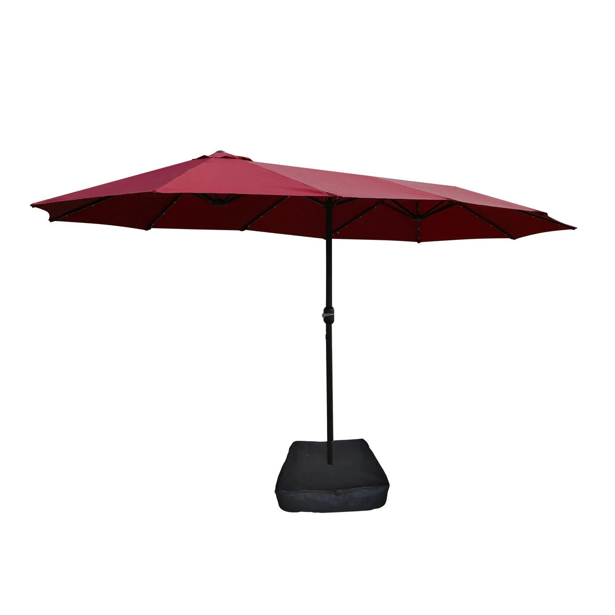 Outdoor Market Umbrella | 15FT Rectangular | Double Sided