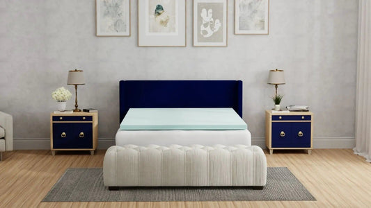 3 Inch Mattress Topper | Cooling Gel Memory Foam | Plush Feel | Twin Size