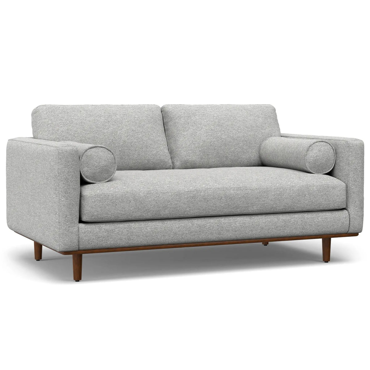 Morrison Upholstered Sofa | Recycled Blend Fabric | Single Bench Seat Cushion | 72 Inch Length