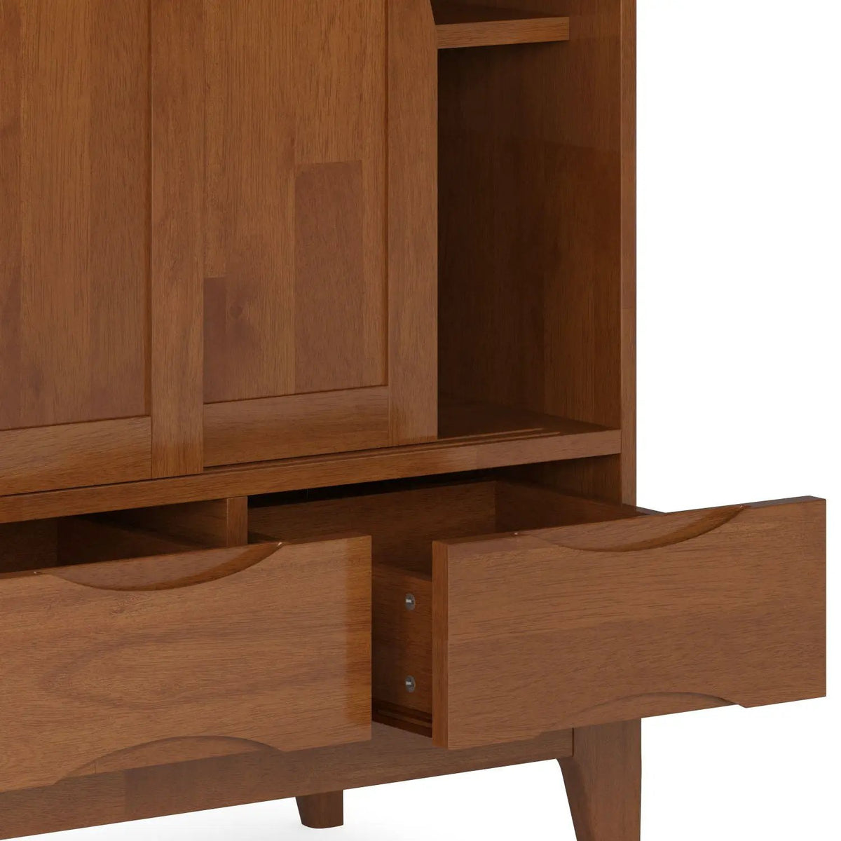 Harper Storage Cabinet | Medium Handcrafted Rubberwood | NC Lacquer Finish | Multipurpose Storage