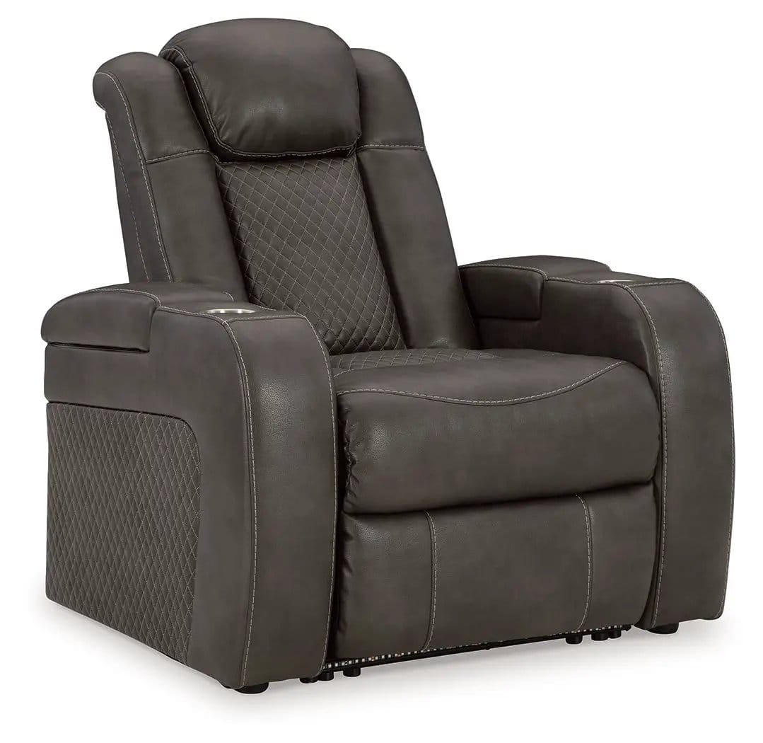 Fyne-dyme Power Recliner/Adj Headrest Reclining Chair | 2 Pieces | Living Room Furniture | Living Room
