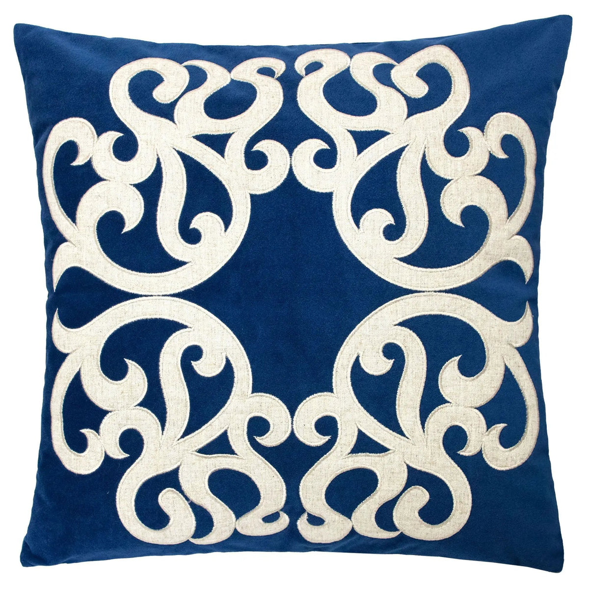 Pillow Cover | Vintage Vine Pattern | Hidden Zipper | Matching Back