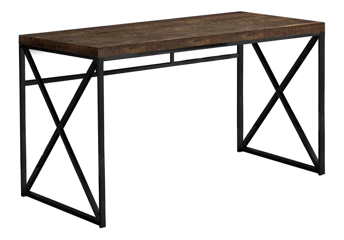 Laptop Computer Desk | 47.25 Inch Width | Thick Panel Tabletop | Space-Efficient Design