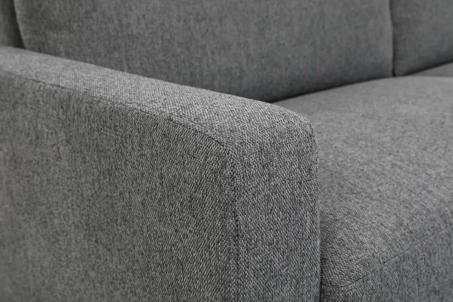 Miles 2 Piece Couch And Loveseat Set With Reversible Pillows Grey from PriceLows™